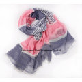 Weiche Sommer Schal Wrap Wave Streifen Print Leichte Schal